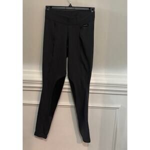 Kerrits Womens Small Horseback Riding Breeches Equestrian Stretch Pull On Gray